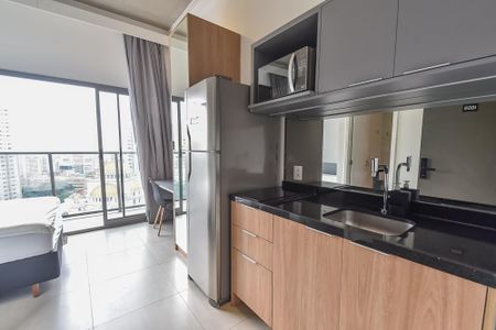 Studio para alugar com 21m², 1 quarto e sem vaga Studio para alugar com 21m², 1 quarto e sem vagaCozinha