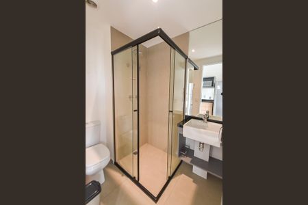 Studio para alugar com 21m², 1 quarto e sem vaga Studio para alugar com 21m², 1 quarto e sem vagaBanheiro