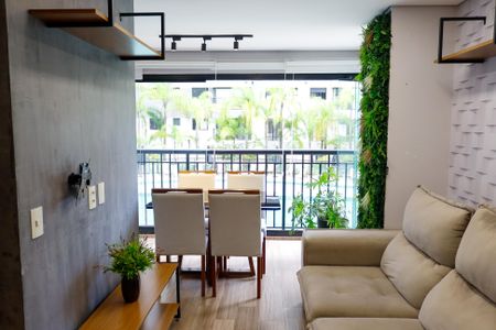 sala de apartamento à venda com 1 quarto, 41m² em Continental, Osasco