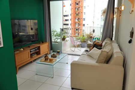 Sala de apartamento para alugar com 2 quartos, 79m² em Costa Azul, Salvador