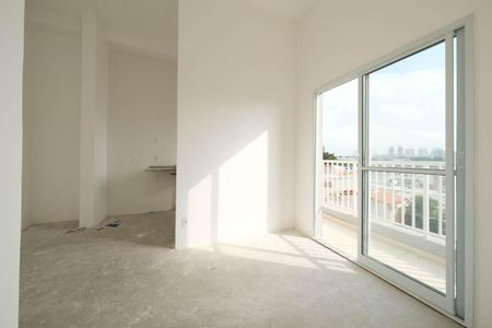 Sala/Cozinha de apartamento à venda com 2 quartos, 51m² em Jardim Maringa, São Paulo