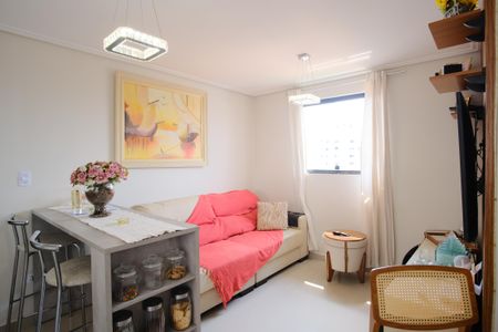 Sala de apartamento para alugar com 2 quartos, 52m² em Chácara Seis de Outubro, São Paulo