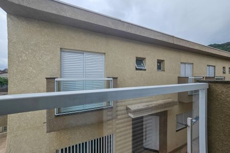 varanda  de casa de condomínio para alugar com 2 quartos, 82m² em Enseada, Guarujá