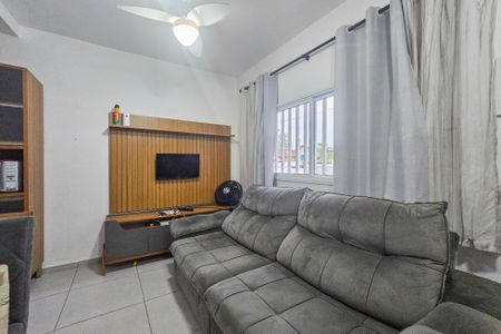 Sala de casa de condomínio para alugar com 2 quartos, 82m² em Enseada, Guarujá