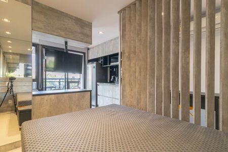 Studio para alugar com 32m², 1 quarto e 1 vagaQuarto