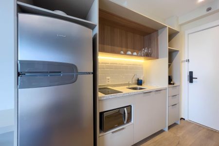 Studio para alugar com 32m², 1 quarto e sem vagaCozinha