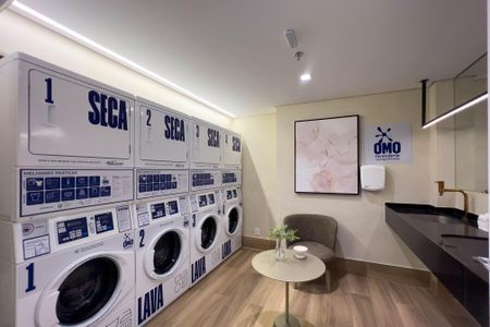 Studio para alugar com 32m², 1 quarto e sem vagaLavanderia