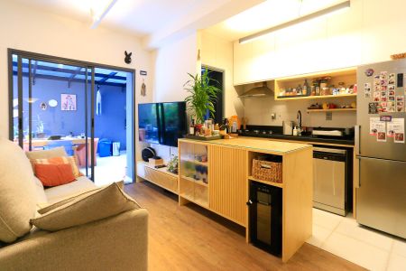 sala de apartamento à venda com 2 quartos, 88m² em Ferreira, São Paulo