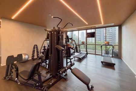 Studio à venda com 24m², 1 quarto e sem vaga Studio à venda com 24m², 1 quarto e sem vagaAcademia