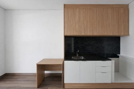 Cozinha de apartamento para alugar com 1 quarto, 34m² em Centro, Osasco