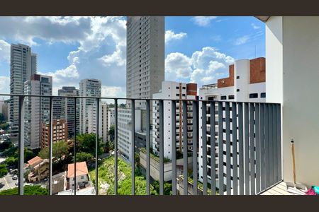 Studio para alugar com 28m², 1 quarto e sem vagaVaranda