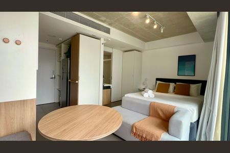 Studio de kitnet/studio para alugar com 1 quarto, 28m² em Jardim das Bandeiras, São Paulo