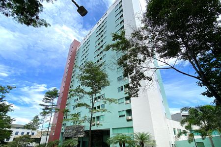 Studio à venda com 29m², 1 quarto e sem vaga Studio à venda com 29m², 1 quarto e sem vagaFachada