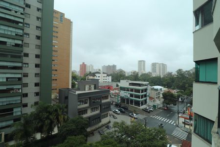 Vista Sala de apartamento à venda com 2 quartos, 94m² em Jardim, Santo André