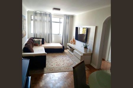 Sala de apartamento para alugar com 2 quartos, 75m² em Indianópolis, São Paulo