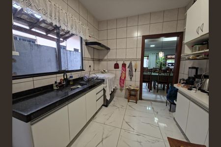 Cozinha - Armários de casa à venda com 3 quartos, 160m² em Várzea, Lagoa Santa