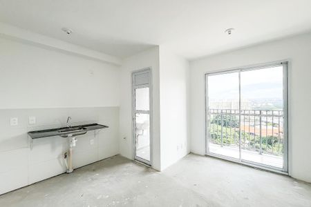 Sala/Cozinha de apartamento à venda com 2 quartos, 41m² em Bom Retiro, São Paulo