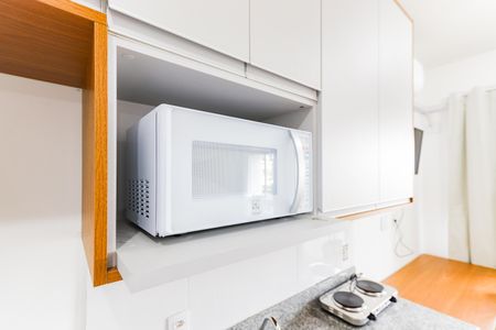 Apartamento para alugar com 24m², 1 quarto e sem vagaStudio - Quarto e Cozinha