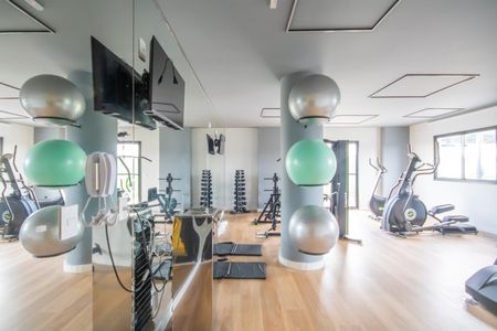 Apartamento para alugar com 48m², 2 quartos e 1 vaga Apartamento para alugar com 48m², 2 quartos e 1 vagaÁrea comum - Academia