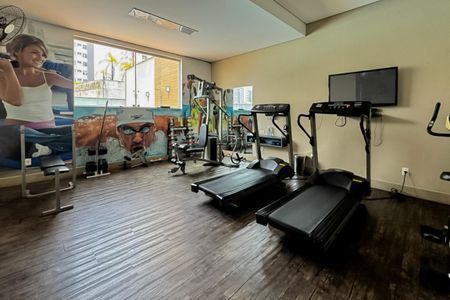 Apartamento para alugar com 90m², 3 quartos e 2 vagas Apartamento para alugar com 90m², 3 quartos e 2 vagasÁrea comum - Academia
