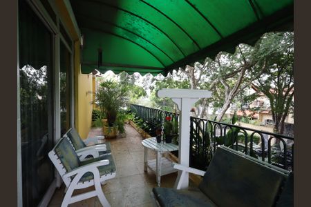 Varanda da Sala de casa à venda com 3 quartos, 260m² em Vila Sonia, São Paulo
