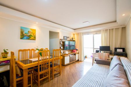 Sala de apartamento à venda com 2 quartos, 62m² em Vila Floresta, Santo André