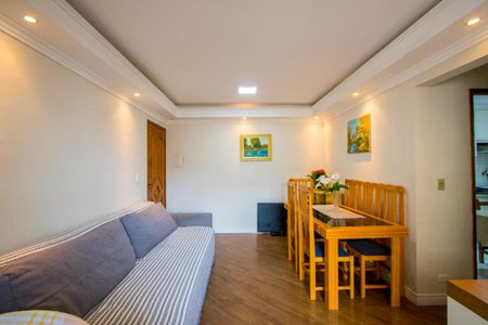 Sala de apartamento à venda com 2 quartos, 62m² em Vila Floresta, Santo André