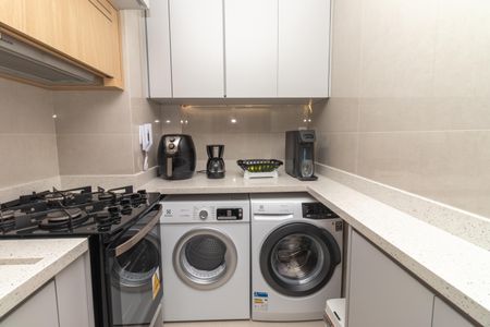 Apartamento à venda com 39m², 2 quartos e 1 vagaCozinha e Área de Serviço