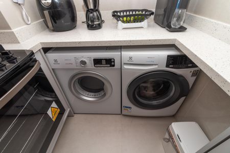 Apartamento à venda com 39m², 2 quartos e 1 vagaCozinha e Área de Serviço