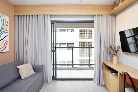 Sala de kitnet/studio à venda com 1 quarto, 31m² em Jardim Paulista, São Paulo