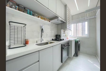 Apartamento à venda com 57m², 1 quarto e 1 vagaCozinha e Área de Serviço