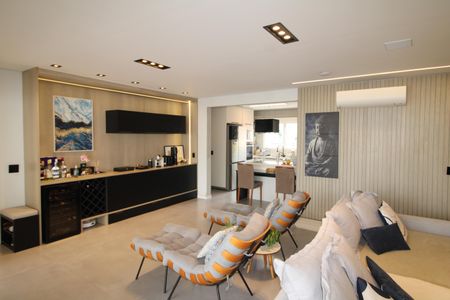 Sala de apartamento à venda com 3 quartos, 160m² em Vila Pauliceia, São Paulo