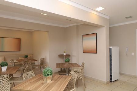 Apartamento para alugar com 41m², 2 quartos e sem vagaÁrea comum - Salão de festas