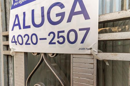 Studio para alugar com 45m², 1 quarto e sem vagaFachada - Plaquinha