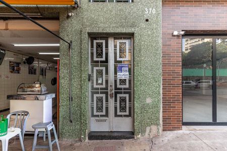 Studio para alugar com 45m², 1 quarto e sem vagaFachada - Plaquinha