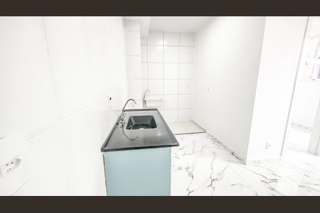 Apartamento para alugar com 34m², 2 quartos e sem vaga Apartamento para alugar com 34m², 2 quartos e sem vagaCozinha e Área de Serviço