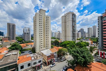 Vista da Sala de apartamento para alugar com 2 quartos, 80m² em Brooklin, São Paulo
