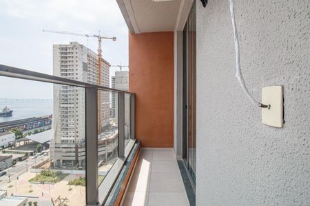 Sala Varanda de apartamento para alugar com 2 quartos, 42m² em Santo Cristo, Rio de Janeiro