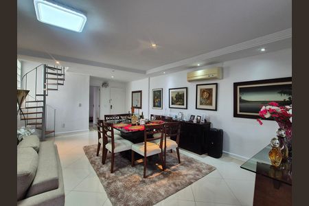 Sala  de apartamento à venda com 3 quartos, 280m² em Recreio dos Bandeirantes, Rio de Janeiro