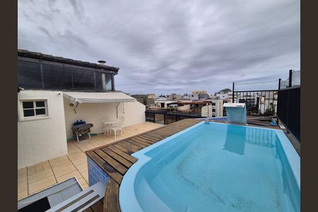 Terraço  de apartamento à venda com 3 quartos, 280m² em Recreio dos Bandeirantes, Rio de Janeiro