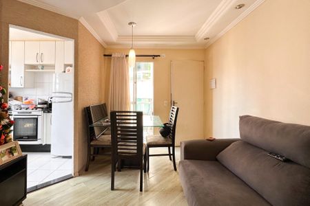 Sala de apartamento para alugar com 2 quartos, 47m² em Vila Antunes, São Bernardo do Campo