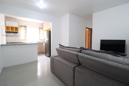 Sala de apartamento para alugar com 2 quartos, 55m² em Santa Mônica, Uberlândia