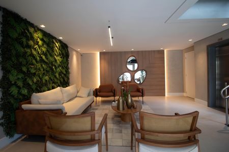 Studio à venda com 30m², 1 quarto e 1 vaga Studio à venda com 30m², 1 quarto e 1 vagaHall social