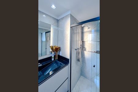 Apartamento à venda com 109m², 3 quartos e 2 vagasBanheiro da Suíte 1