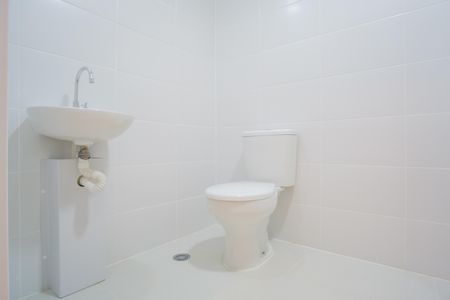 Banheiro de kitnet/studio à venda com 1 quarto, 27m² em Tatuapé, São Paulo