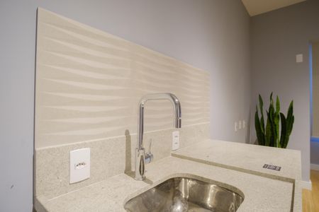 Cozinha de kitnet/studio à venda com 1 quarto, 27m² em Tatuapé, São Paulo