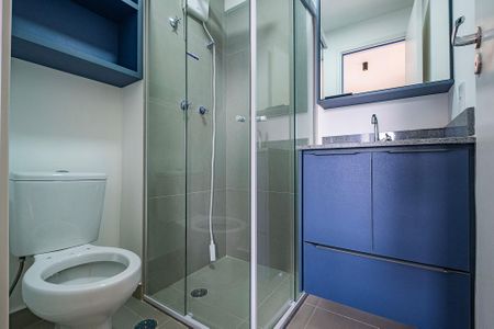 Studio para alugar com 24m², 1 quarto e sem vagaBanheiro