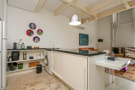 Cozinha de apartamento para alugar com 1 quarto, 80m² em Moinhos de Vento, Porto Alegre