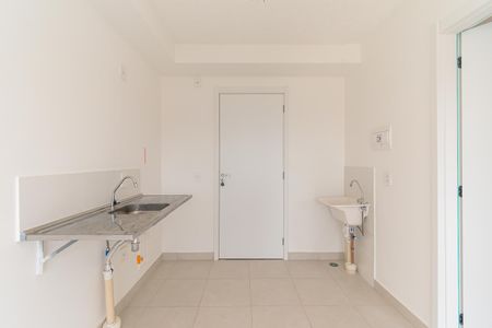 Apartamento para alugar com 30m², 1 quarto e sem vaga Apartamento para alugar com 30m², 1 quarto e sem vagaCozinha e Área de Serviço