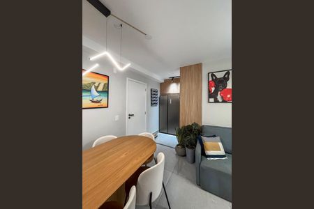 Sala de Jantar de apartamento à venda com 2 quartos, 58m² em Aclimação, São Paulo